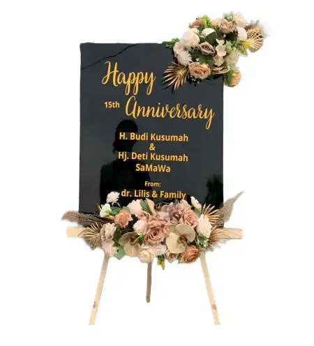 Papan Bunga Akrilik Sumbersari