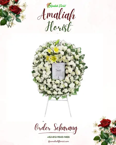 Krans Bunga Duka Sumbersari